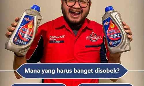 Berbagai Hadiah Menarik Untuk Para Pelanggan Setia Federal Oil Lewat Sobek Berhadiah