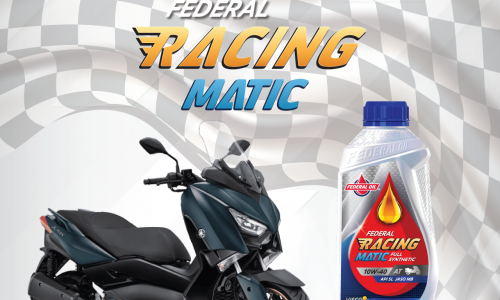 Federal Racing Matic, Oli Paling Cocok Untuk Motor Matic Kesayanganmu