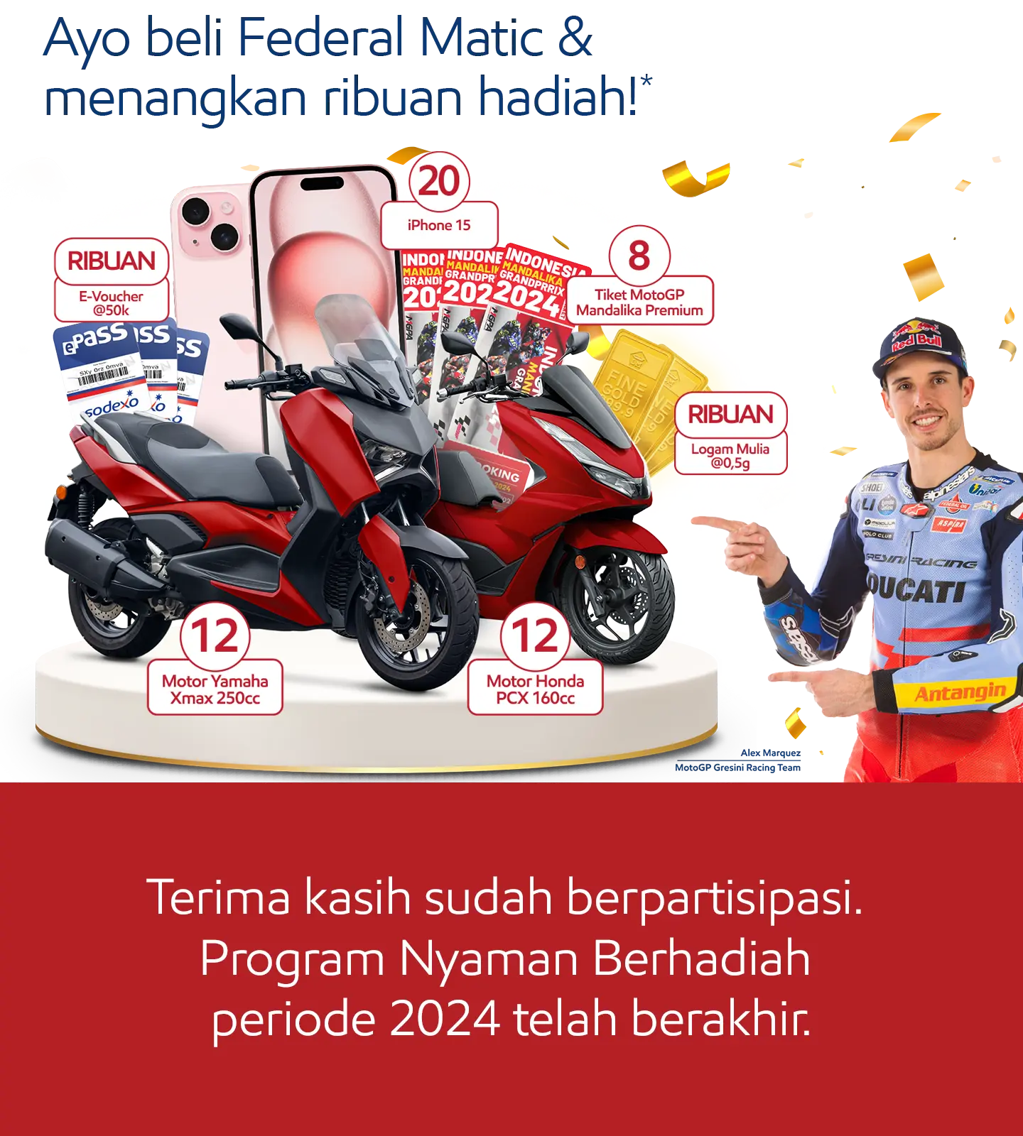 Nyaman Berhadiah Federal Oil